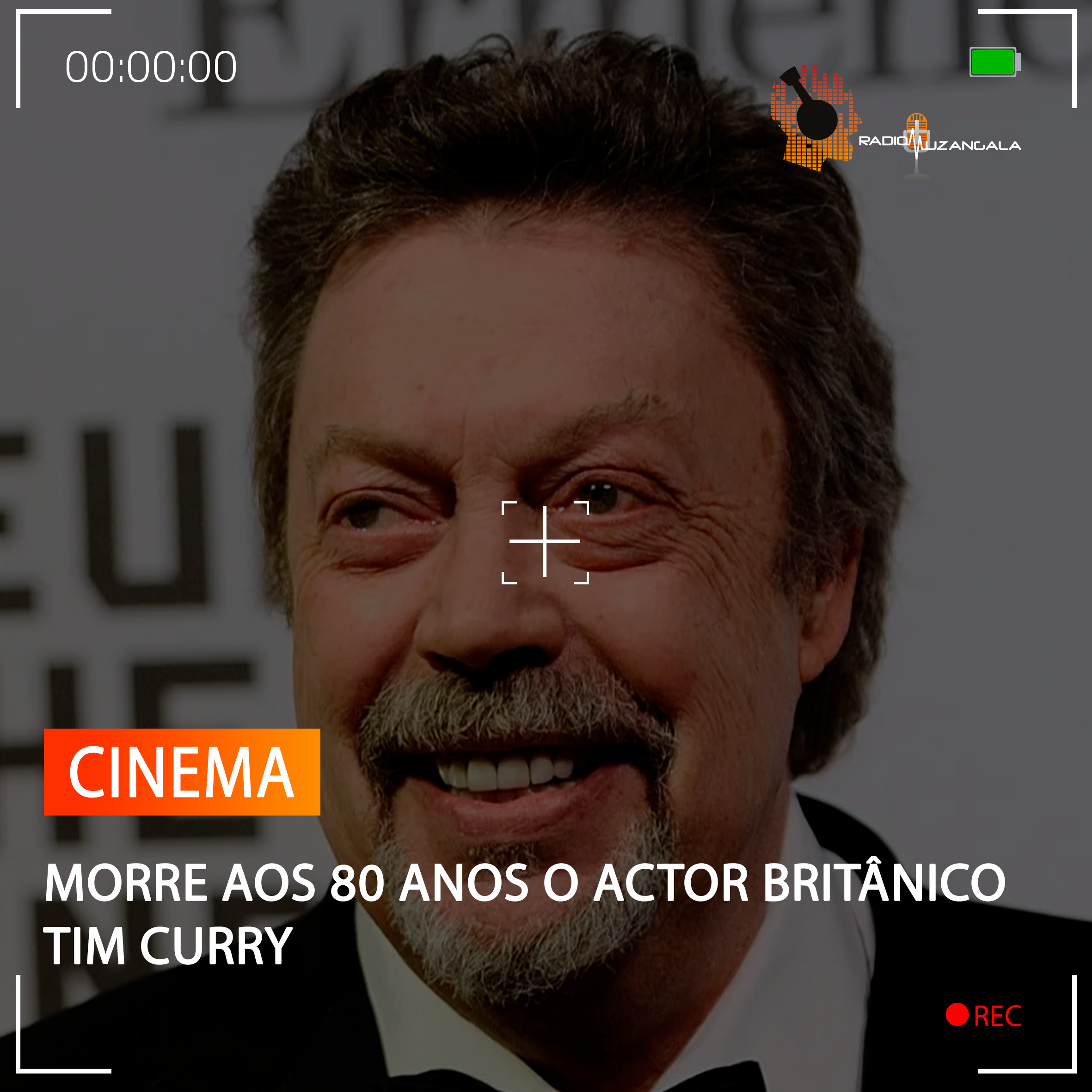  MORRE AOS 80 ANOS O ACTOR BRITÂNICO TIM CURRY
