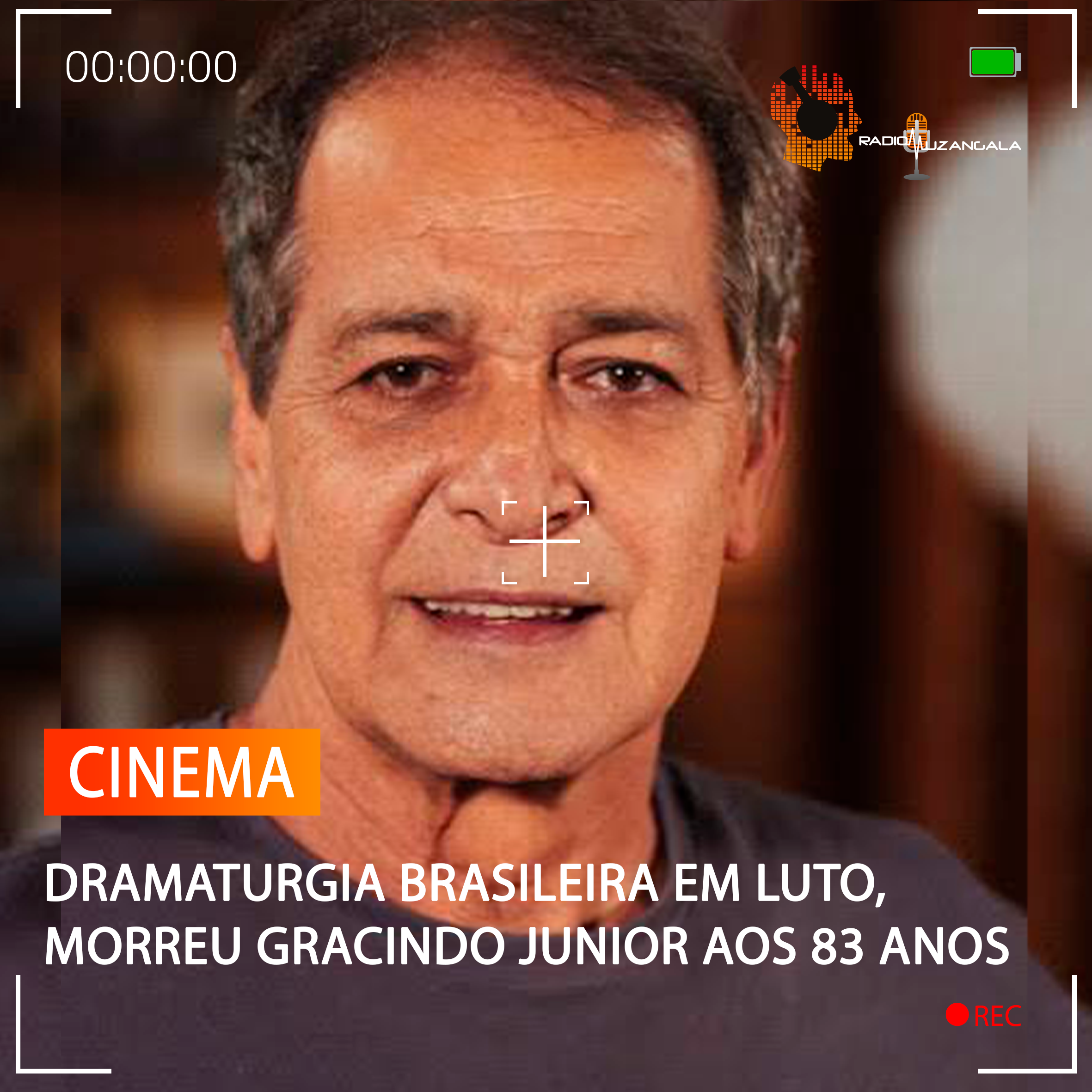  DRAMATURGIA BRASILEIRA EM LUTO, MORREU GRACINDO JÚNIOR AOS 83 ANOS