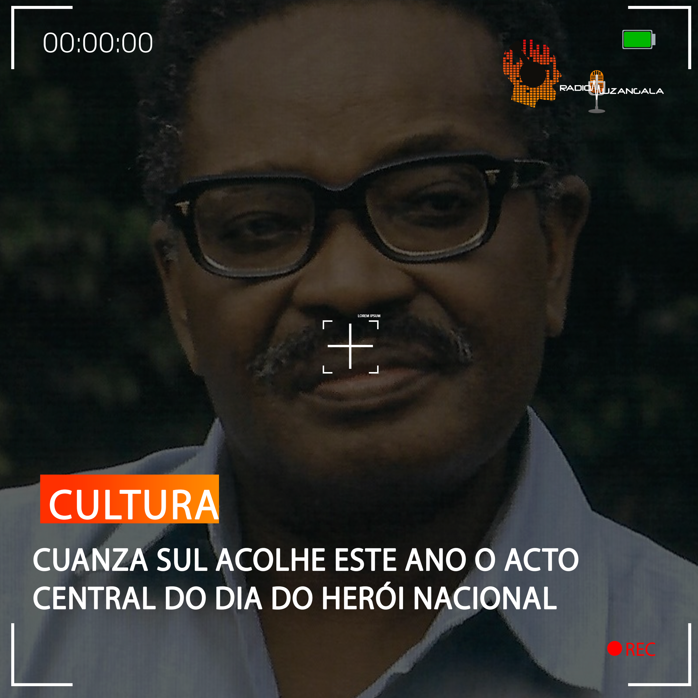  Cuanza Sul acolhe este ano o acto central do Dia do Herói Nacional