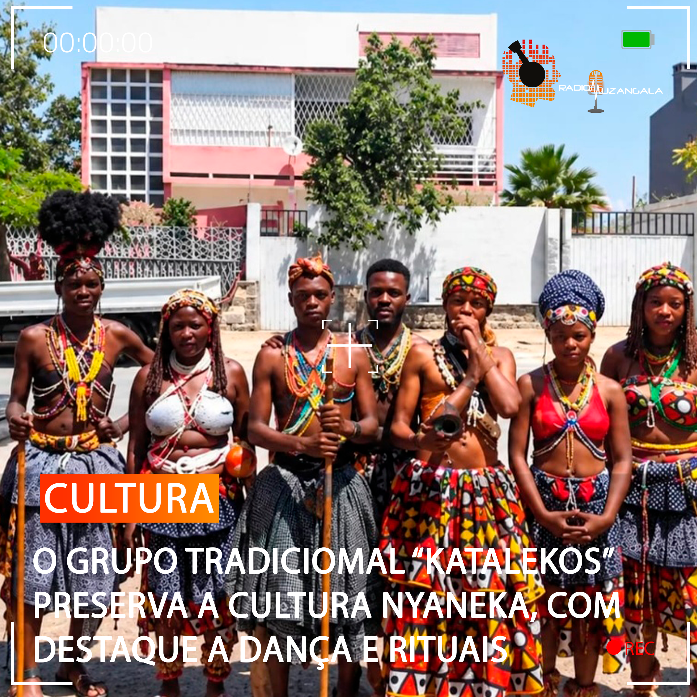  O GRUPO TRADICIOMAL “KATALEKOS” PRESERVA A CULTURA NYANEKA, COM DESTAQUE A DANÇA E RITUAIS