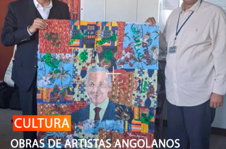 OBRAS DE ARTISTAS ANGOLANOS ENTREGUES À SEDE DA UNESCO