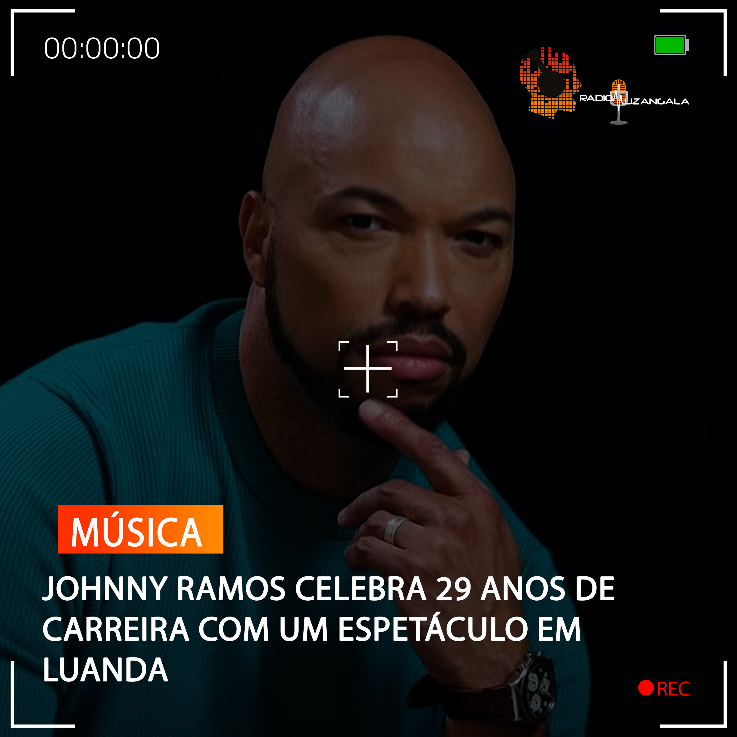  JOHNNY RAMOS CELEBRA 29 ANOS DE CARREIRA COM UM ESPETÁCULO EM LUANDA