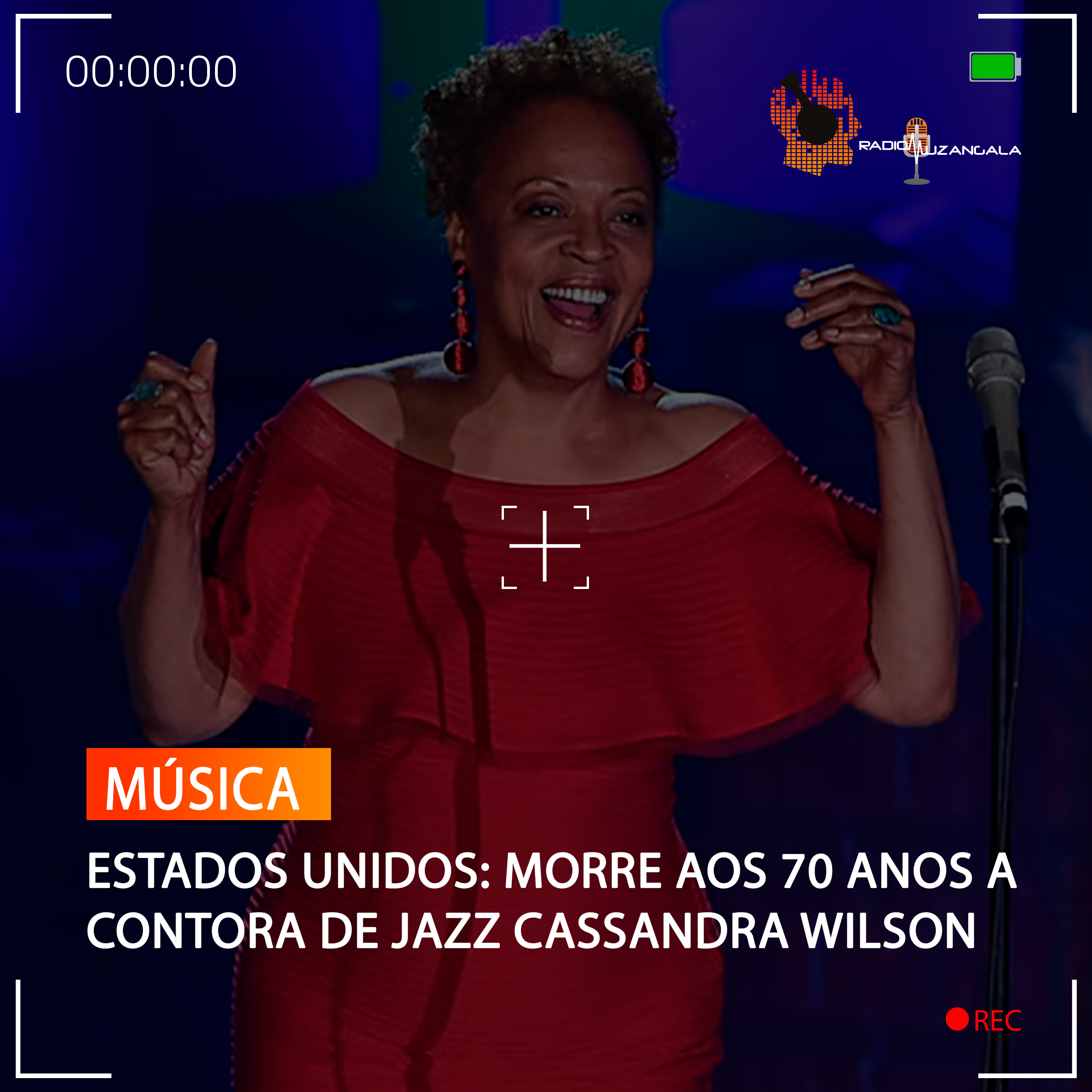  ESTADOS UNIDOS: MORRE AOS 70 ANOS A CONTORA DE JAZZ CASSANDRA WILSON