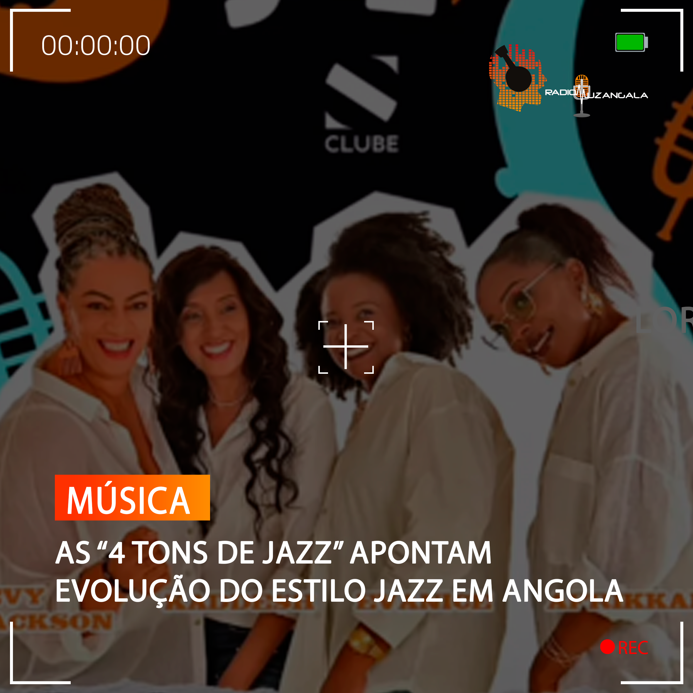  As “4 Tons de Jazz” apontam evolução do estilo jazz em Angola