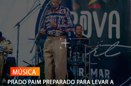 PRADO PAIM PREPARADO PARA LEVAR A SUA MÚSICA E ALEGRIA AO PALCO