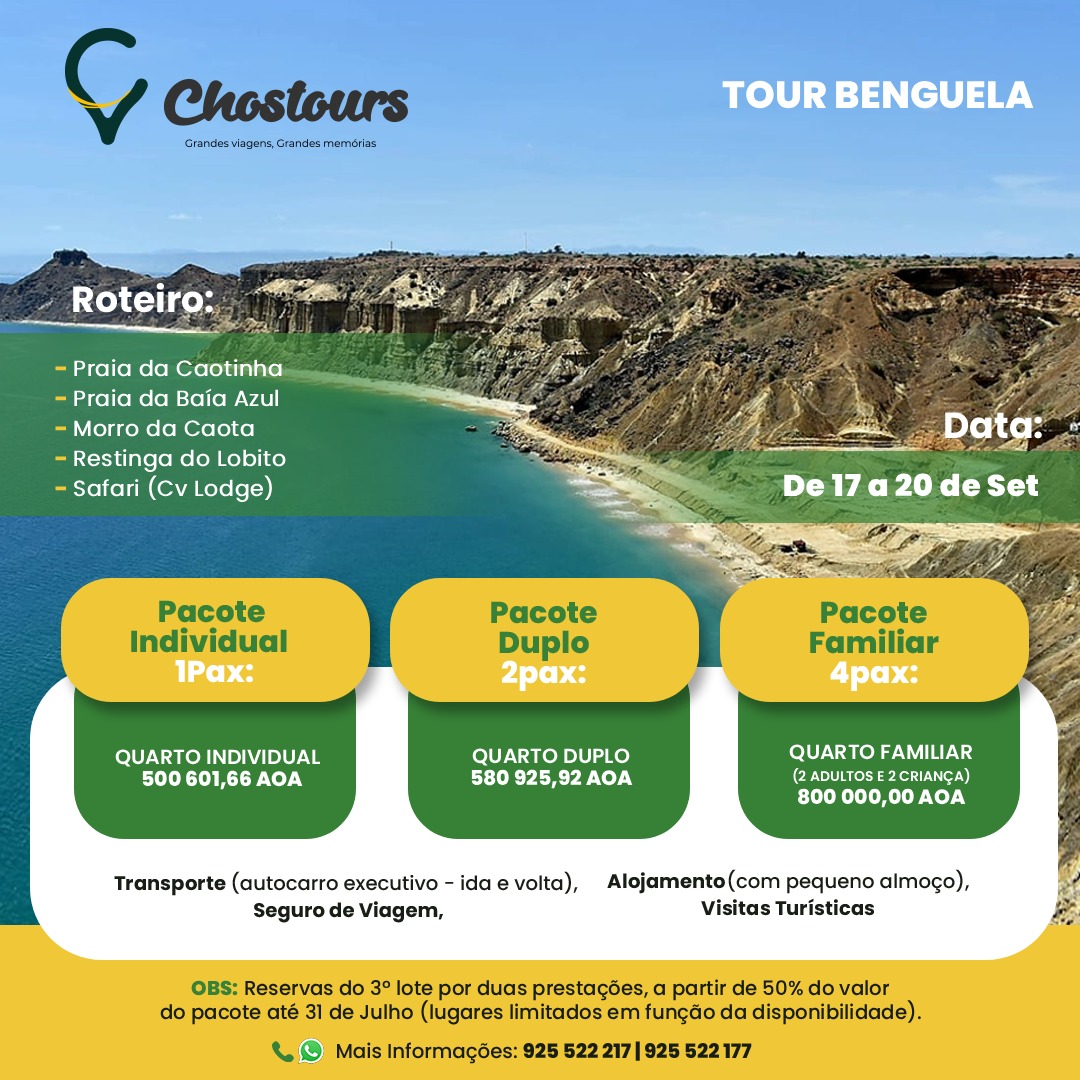  TOUR BENGUELA
