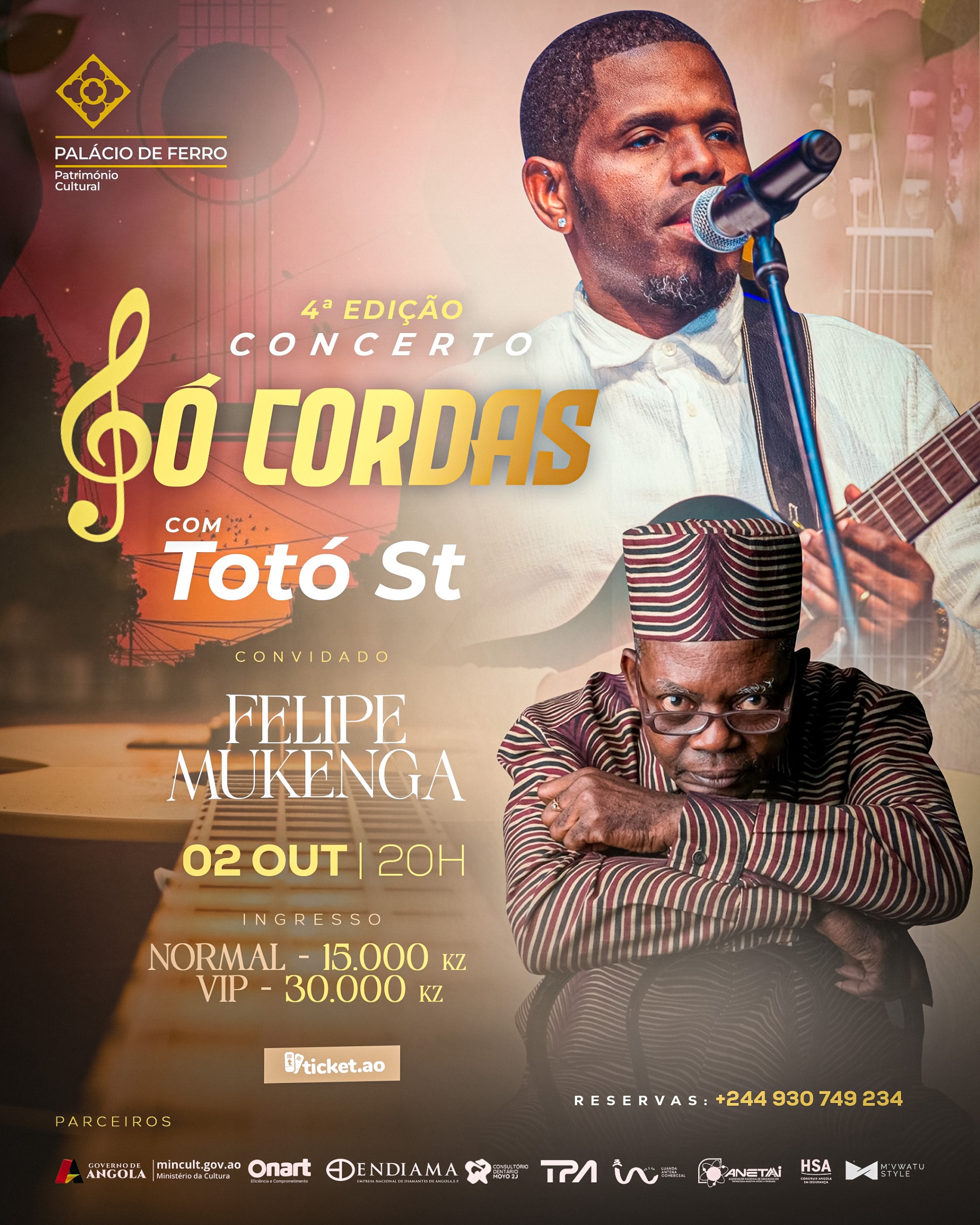  TOTÓ ST | CONCERTO “SÓ CORDAS” | 4ª EDIÇÃO
