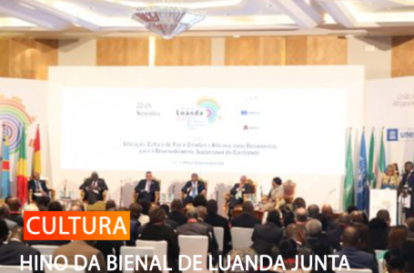 HINO DA BIENAL DE LUANDA JUNTA MÚSICOS RENOMADOS DE SETE PAÍSES AFRICANOS
