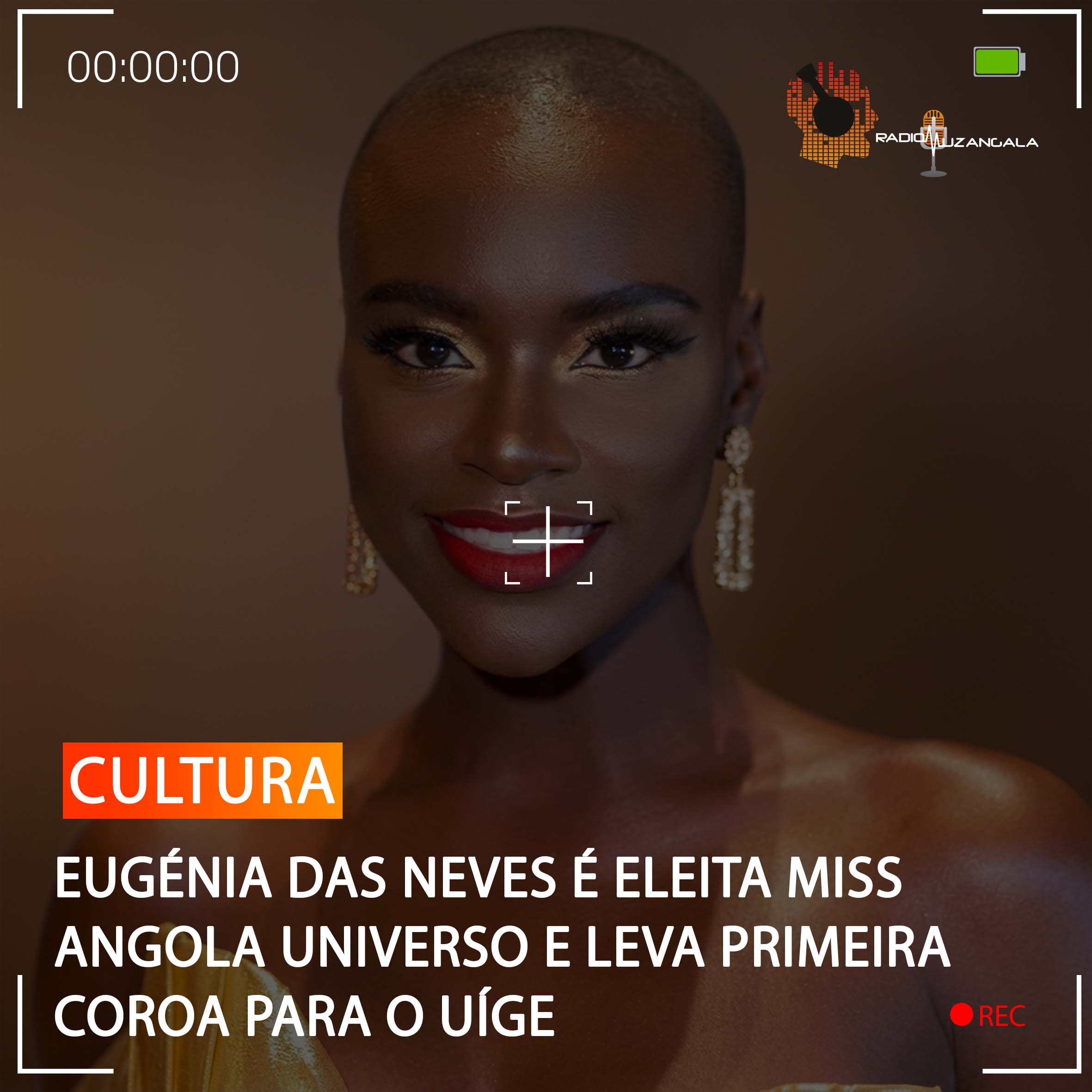  EUGÉNIA DAS NEVES É ELEITA MISS ANGOLA UNIVERSO E LEVA PRIMEIRA COROA PARA O UÍGE