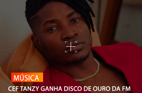 CEF TANZY GANHA DISCO DE OURO DA FM AFRO