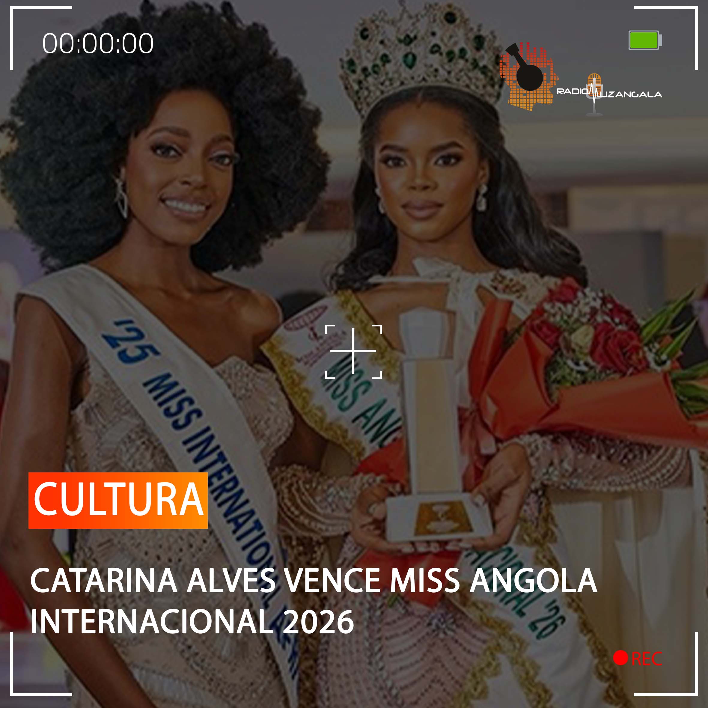 CATARINA ALVES VENCE MISS ANGOLA INTERNACIONAL 2026