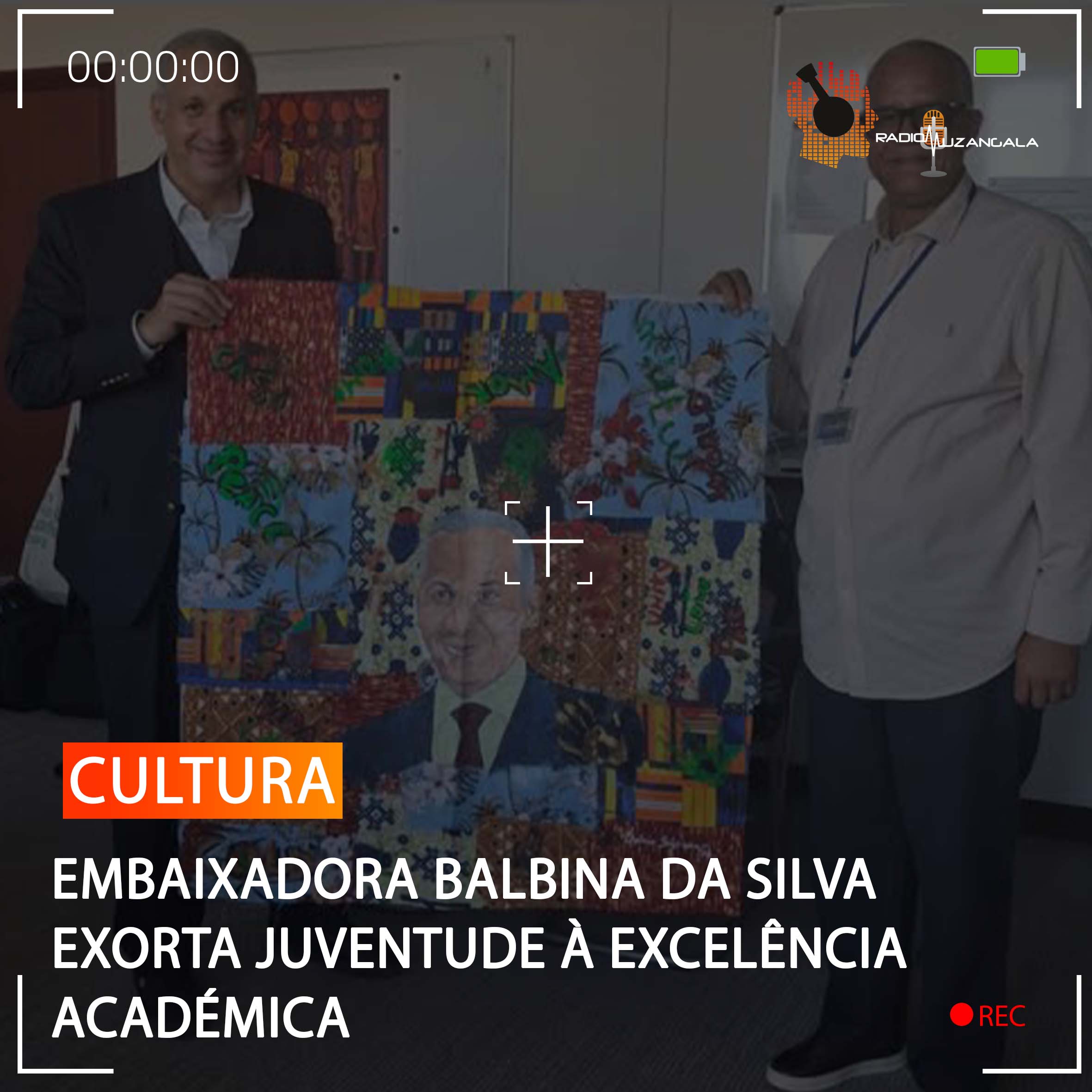  EMBAIXADORA BALBINA DA SILVA EXORTA JUVENTUDE À EXCELÊNCIA ACADÉMICA