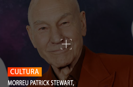 Patrick Stewart, conhecido pelos papéis de Jean-Luc Picard em “Star Trek” e o célebre Professor Xavier em “X-Men”